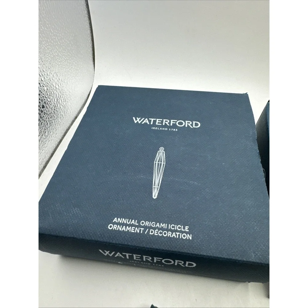 Waterford Icicle Christmas Ornament 2024 Annual Crystal 1071513